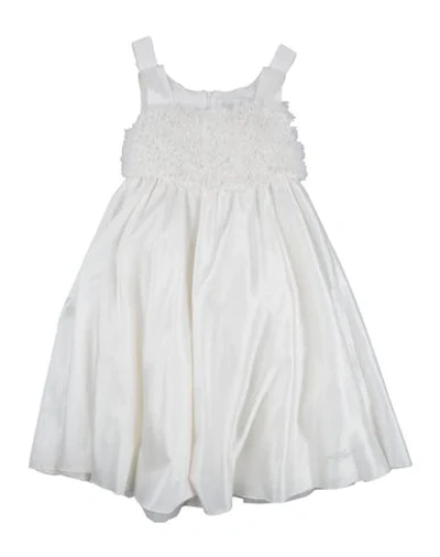 Alviero Martini 1a Classe Kids' Dresses In White