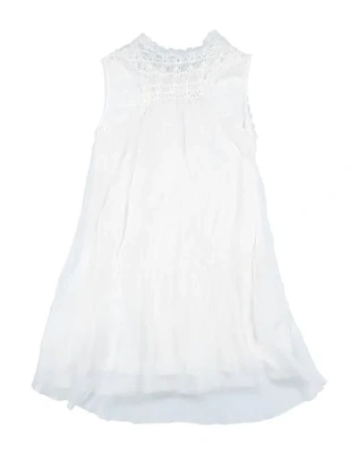 Cesare Paciotti 4us Kids' Dresses In White