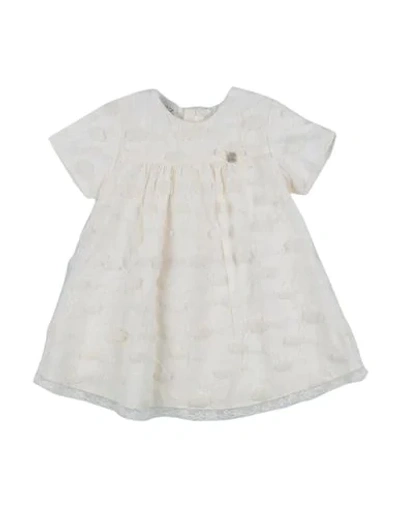 Paz Rodriguez Babies' Dresses In Ivory