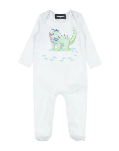 Dsquared2 Babies' One-pieces In White