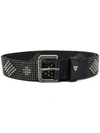 HTC LOS ANGELES GEOMETRIC-STUDDED BELT