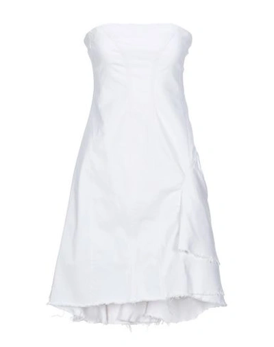 Tpn Short Dresses In White