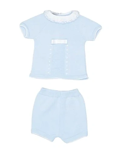 Paz Rodriguez Babies' Outfits In Sky Blue