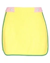 Gcds Mini Skirts In Yellow