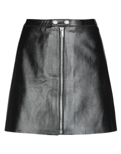 Weekend Max Mara Knee Length Skirt In Black