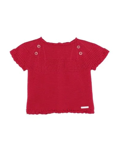 Pili Carrera Babies' Sweaters In Red