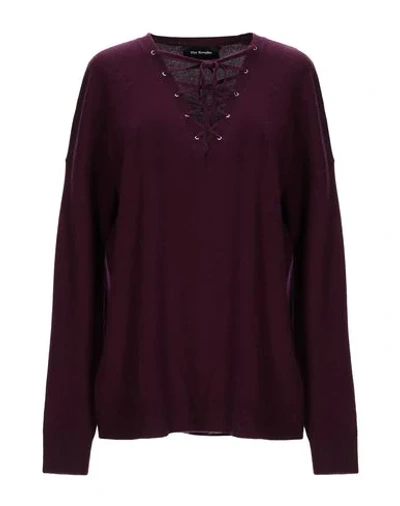 The Kooples Sweater In Deep Purple