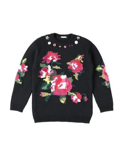 Dolce & Gabbana Kids' Sweaters In Black