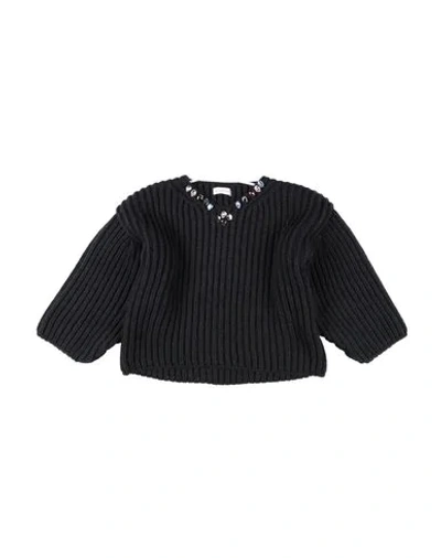 Nunzia Corinna Kids' Sweaters In Black