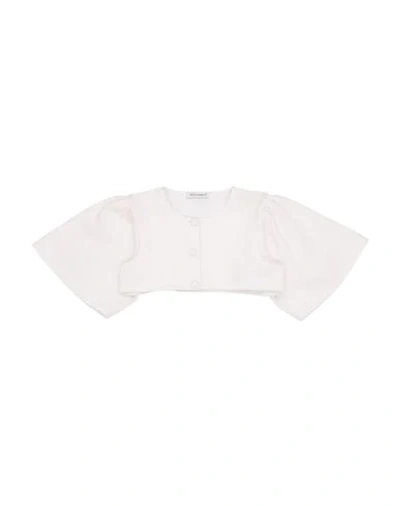 Dolce & Gabbana Kids' Wrap Cardigans In White