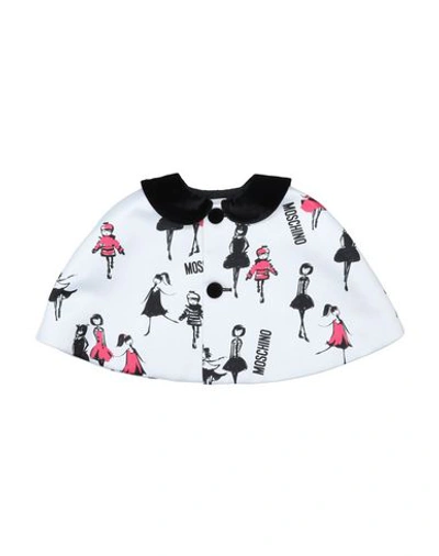 Moschino Babies' Cape In White