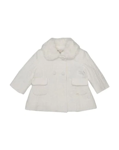 Carlo Pignatelli Babies' Coats In White