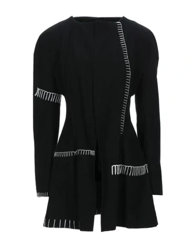 Yohji Yamamoto Full-length Jacket In Black