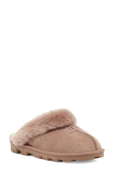 Ugg Genuine Shearling Slipper In Caribou Suede