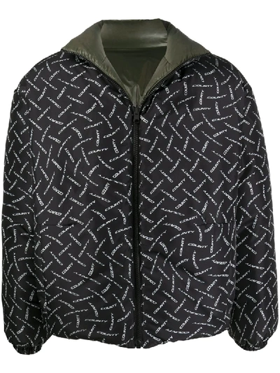 MARCELO BURLON COUNTY OF MILAN REVERSIBLE PUFFER JACKET