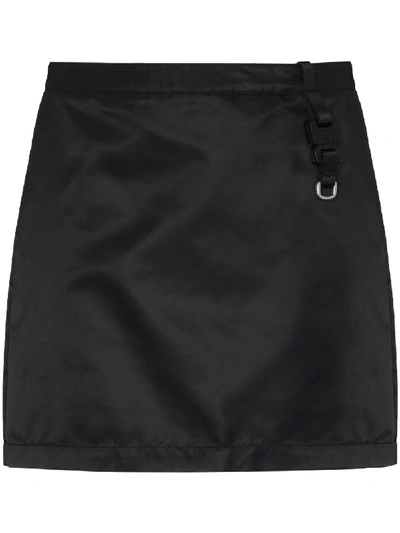 Alyx Viscose Blend Jersey Mini Skirt In Black