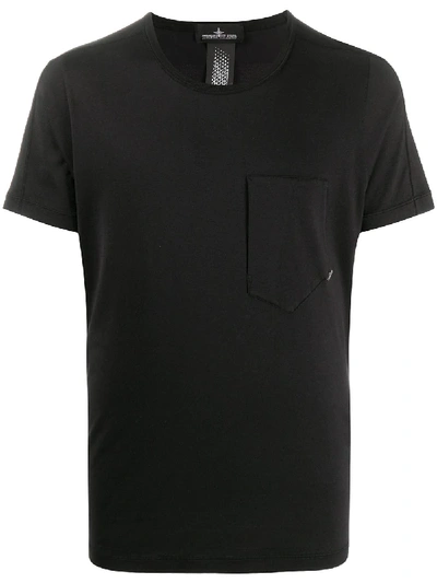 Stone Island Shadow Project Graphic Print T-shirt In Black