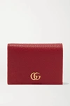 GUCCI + NET SUSTAIN Marmont Petite textured-leather wallet