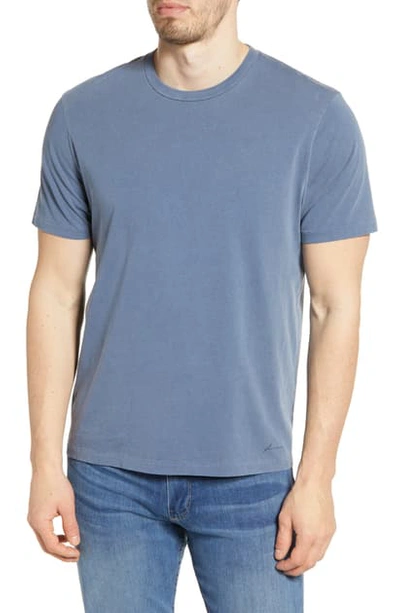 Frame Perfect Organic Pima Cotton-jersey T-shirt In Summer Navy