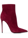 LE SILLA EVA SUEDE ANKLE BOOTS