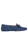 Tod's Loafers In Dark Blue