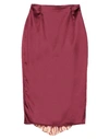 Elisabetta Franchi Midi Skirts In Red