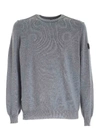 HOGAN REVERSE SEAMS PULLOVER IN GREY,KMMC1412300SBU B404