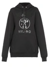 MOSCHINO DOUBLE QUESTION MARK HOODIE,11504471