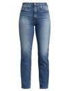 AG Alexxis High-Rise Straight Jeans