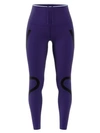 Adidas Originals Tp Tight Leggings In Collegiate Purple Black