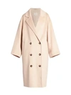 Loulou Studio Borneo Double-breasted Wool And Cashmere-blend Coat In Beige