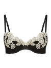 La Perla Maison Lace Underwire Bra In Black Ivory