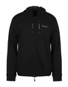 Armani Exchange Sweatshirts In Black