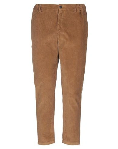 Grey Daniele Alessandrini Pants In Brown