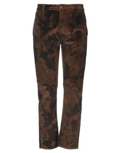 Daniele Alessandrini Casual Pants In Brown