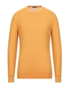 Drumohr Sweaters In Ocher