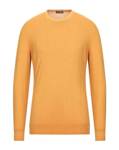 Drumohr Sweaters In Ocher