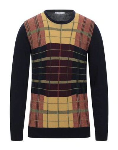 Grey Daniele Alessandrini Sweaters In Yellow