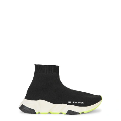 Balenciaga Speed Black Stretch-knit Sneakers