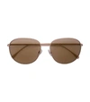 FENDI Light Brown Round Sunglasses
