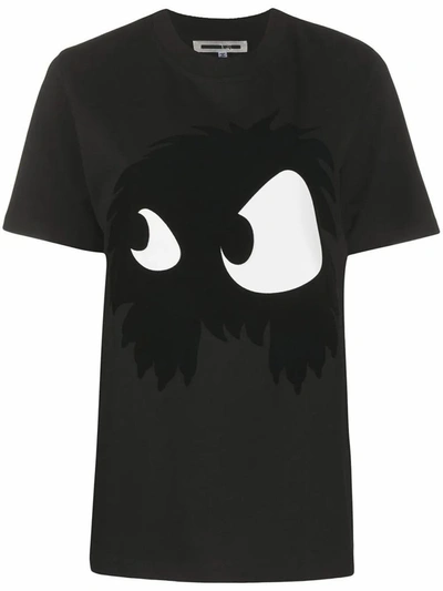 Mcq By Alexander Mcqueen Women's Black Cotton T-shirt