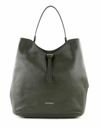 COCCINELLE COCCINELLE WOMEN'S GREEN LEATHER SHOULDER BAG,GC5130101G20 UNI