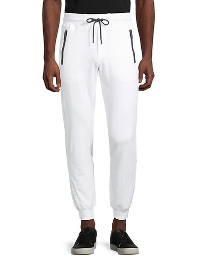 Antony Morato Stretch-cotton Jogger Pants In White