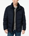 CALVIN KLEIN MEN'S PUFFER WITH SET IN BIB DETAIL, CREATED FOR MACY'S