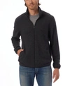 ALTERNATIVE APPAREL MEN'S ECO TEDDY FULL-ZIP FLEECE JACKET