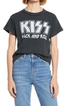 DAYDREAMER KISS ROCK AND ROLL WEEKEND GRAPHIC TEE,CB320KIS616N