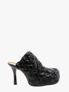 Bottega Veneta Intrecciato 105mm Mules In Black