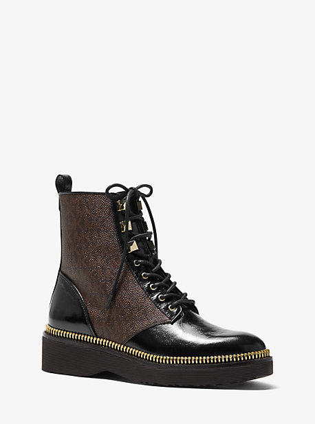 michael michael kors haskell combat lug sole boots