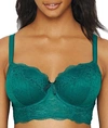 Freya Fancies Longline Bra In Emerald