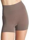 Yummie Bria Comfortably Curved Shaping Short In Sparrow